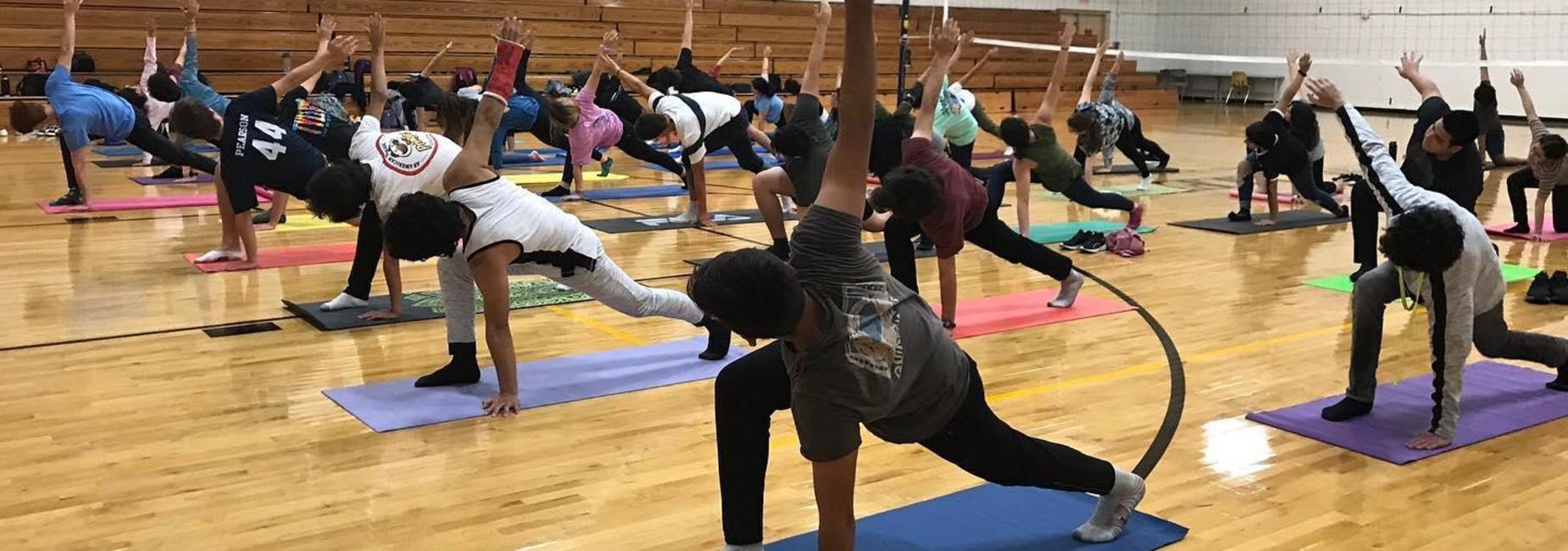 Yoga at Lamar Academy