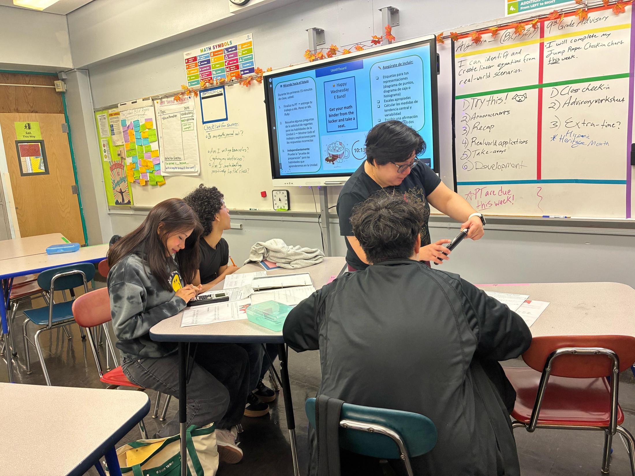 UA Maker Welcomes New Algebra 1 Teacher as Class Sizes Shrink ...