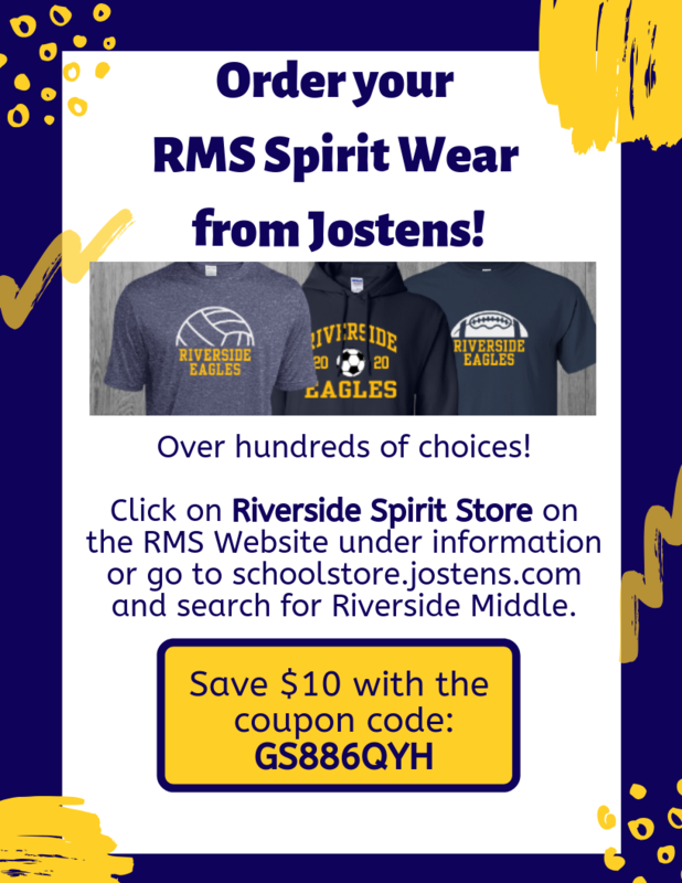 Order RMS Spirit Wear today and save $10! Featured Photo