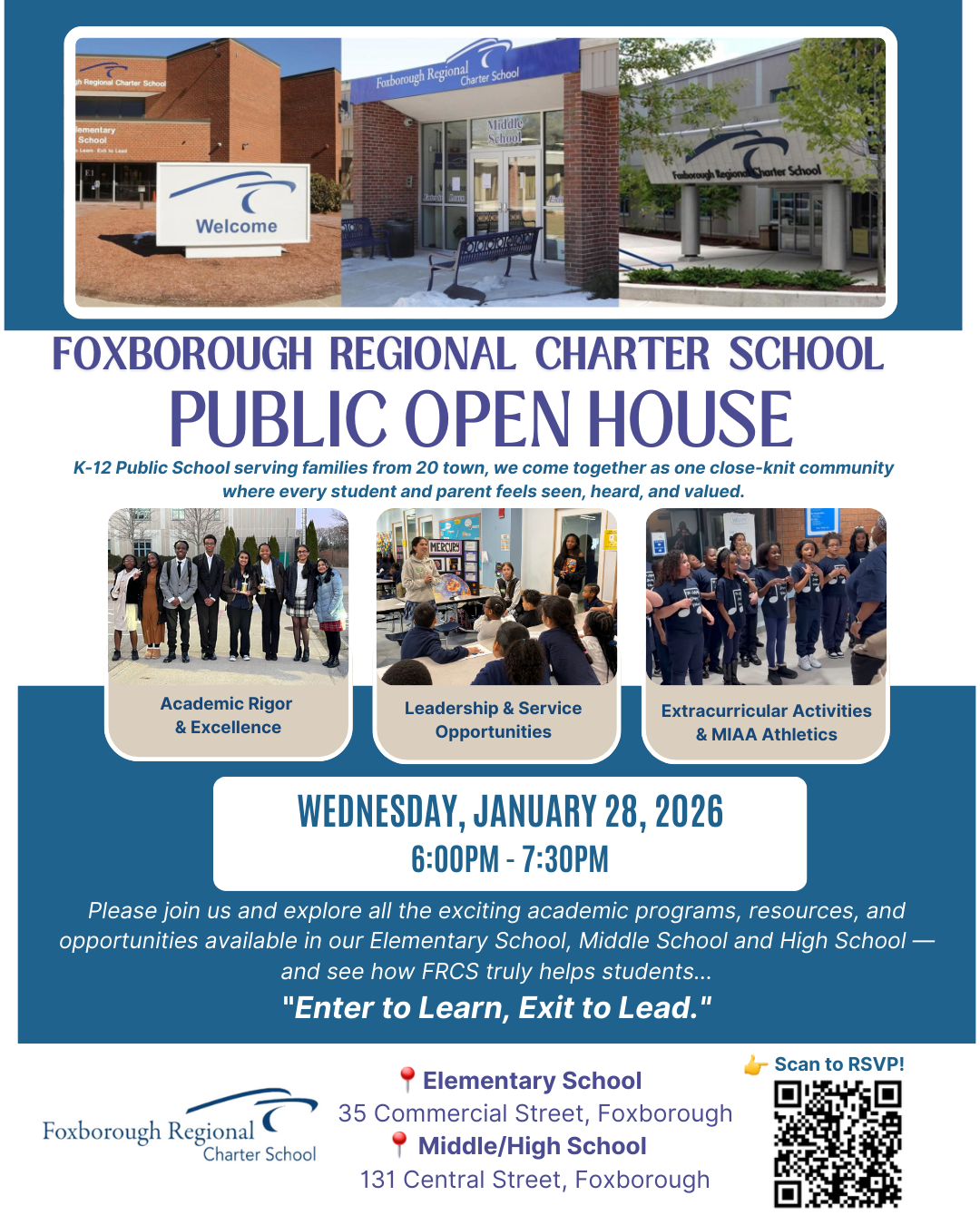 🌟Join Us at our Open House for Prospective Families on January 28th! Image