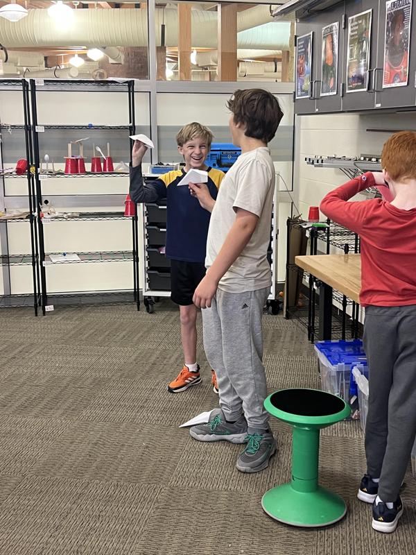 Eighth grade STEM students soar into the new quarter