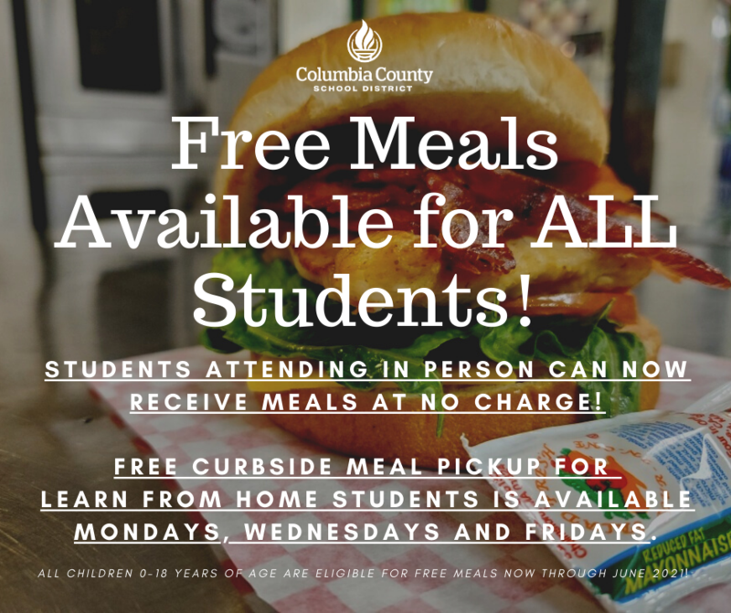 free food for all children infographic