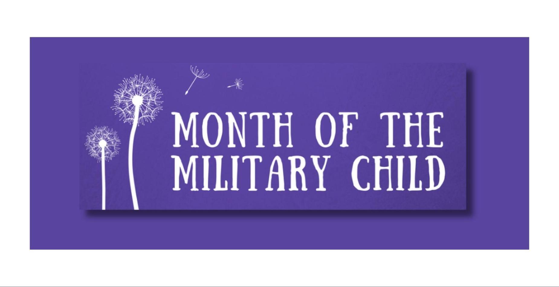 month of  military child