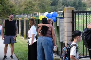 principal greeting parents