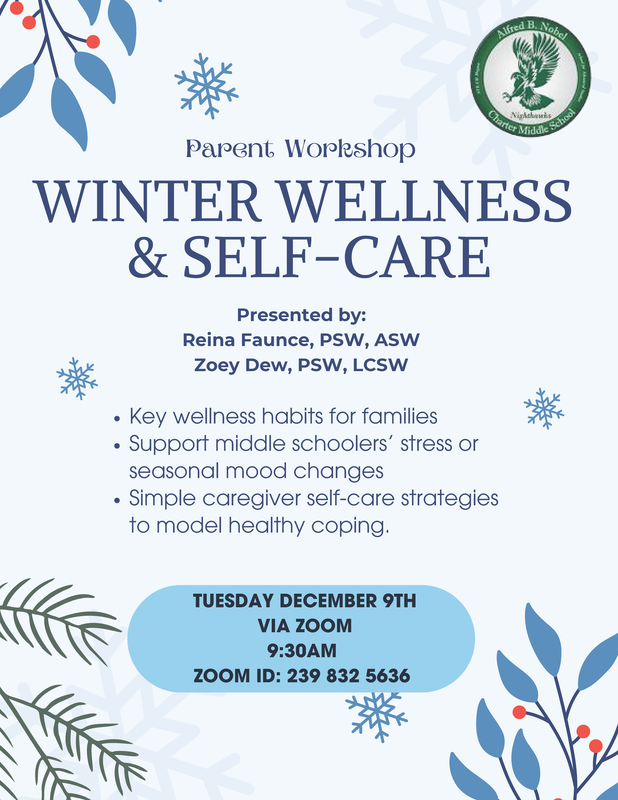 Winter Wellness & Self-Care - Tuesday, December 9th at 9:30 AM Featured Photo