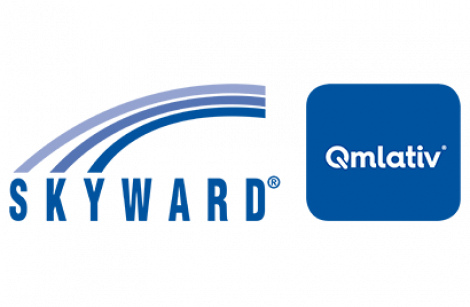 rainbow logo represents Skyward