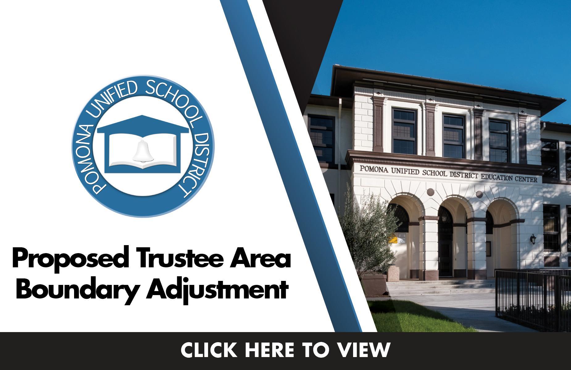 Proposed Trustee Area Boundary Adjustment