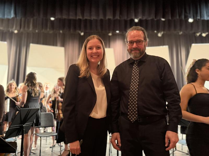 Music Directors Palermo and Lang
