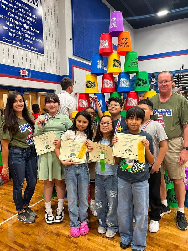 Hector P. Garcia Gators Shine at the Annual Temple ISD Sports Stacking Tournament! Featured Photo
