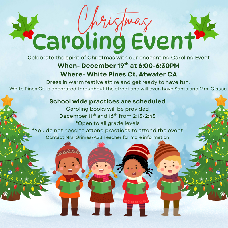 christmas caroling event