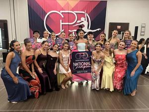 Frenship Pom at CrowdPleasers National Competition with awards