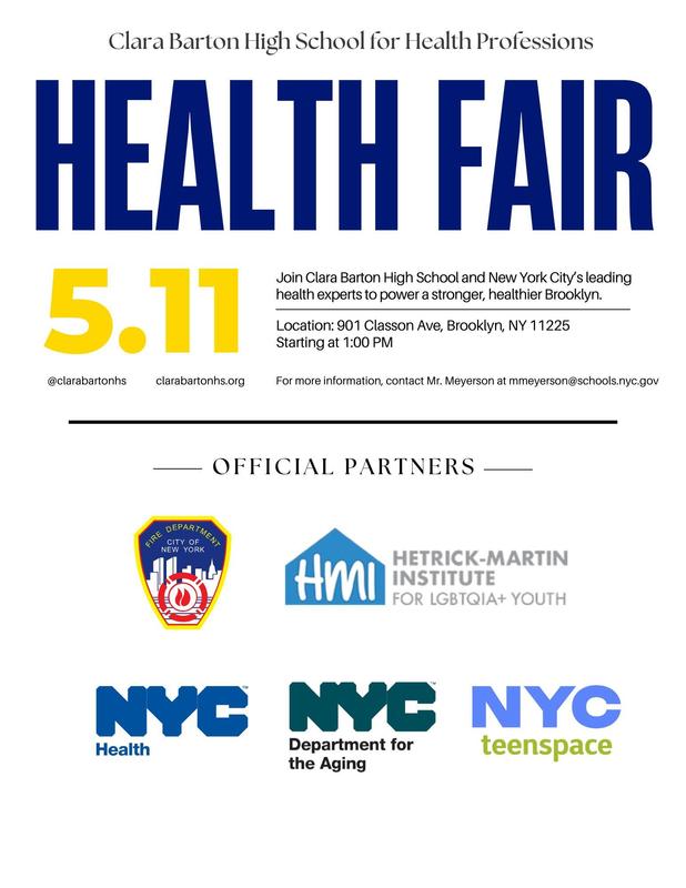 Health Fair 5.11 at CBHS