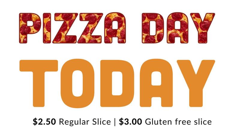the word pizza written with pepperoni