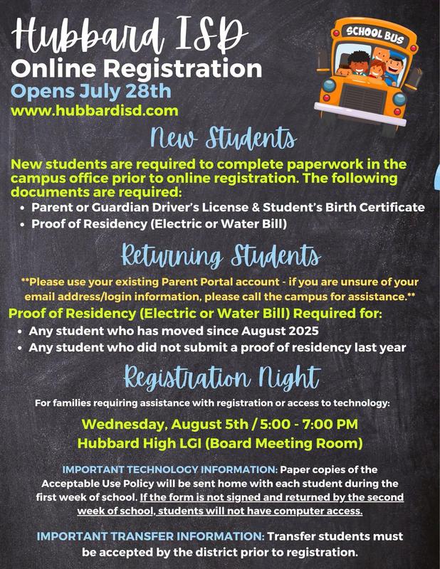 Online Registration Opens July 28th