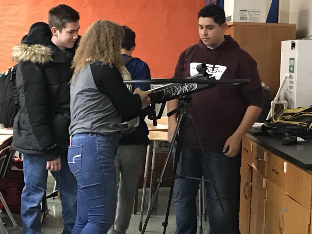 Student designed and built Scorpion