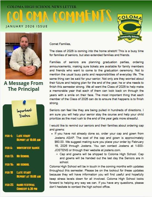 January Newsletter Cover