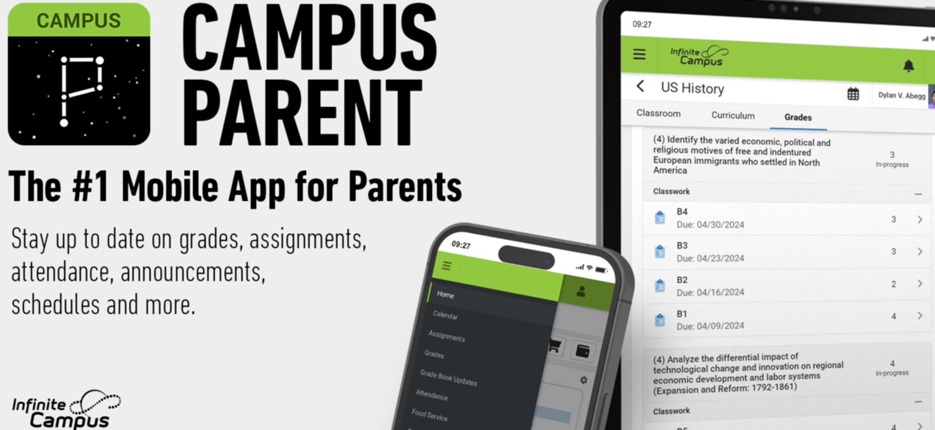 Infinite Campus Parent App Flyer