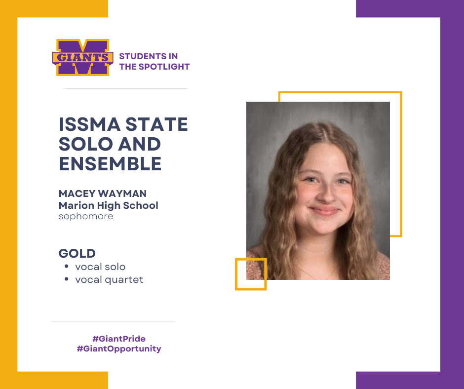 promo graphic - ISSMA State Solo & Ensemble 2026 - Macey Wayman - MHS