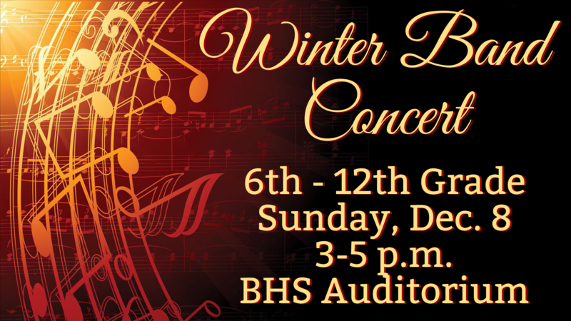 Winter Band Concert Featured Photo