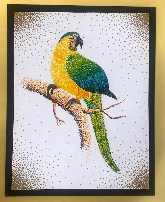 Perched in Paradise art piece won Superintendent's Award