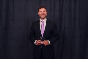 Educator of the Year Blake Pearson