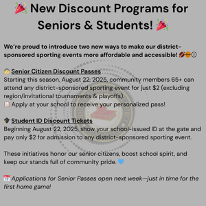 Ticket Discount Program