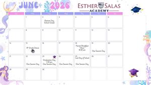 June 2026 Calendar-Esther Salas Academy