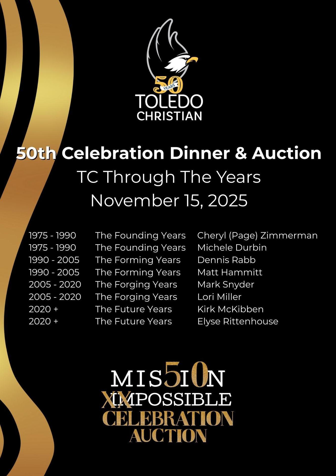 50th Anniversary Speeches