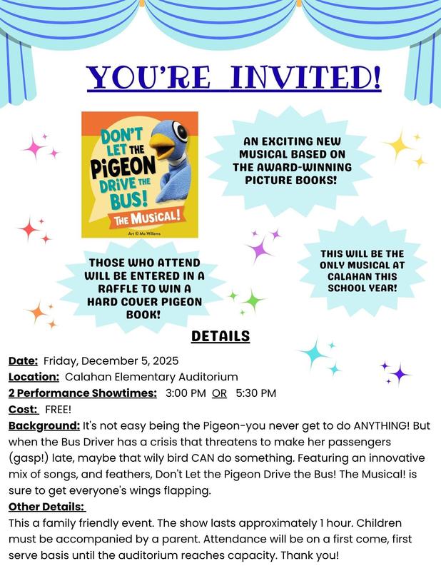 live performance flyer