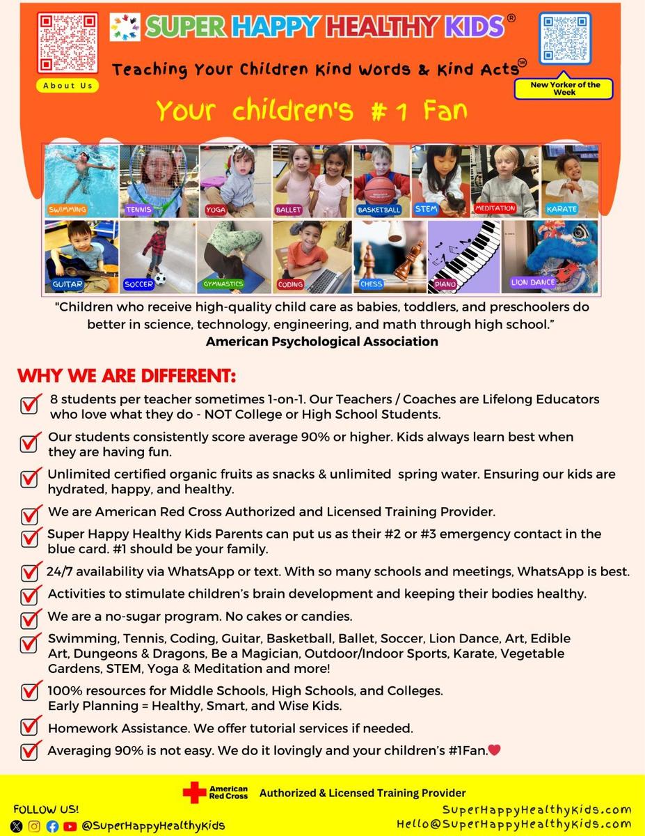 General program info flyer.