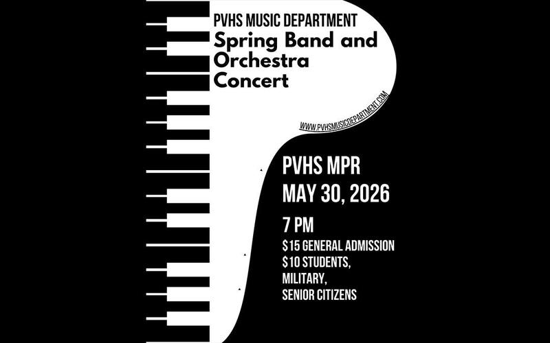 PVHS Spring Band & Orchestra Concert | May 30 7pm Thumbnail Image