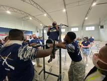 8th grade JROTC visit