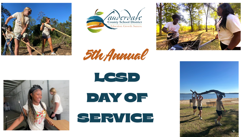LCSD Day of Service Graphic