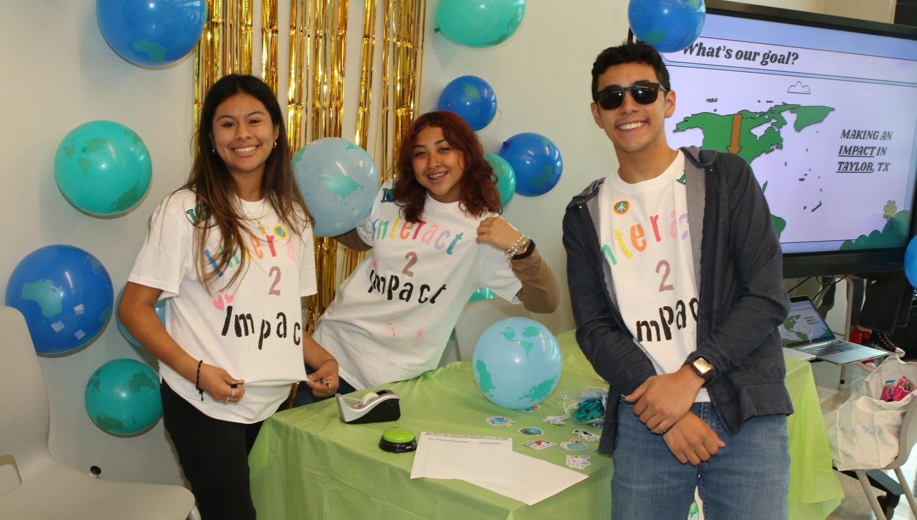 Students at Legacy Early College High School learned about the various student led clubs at their school this morning.