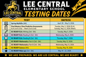 LCES Spring Test Date
