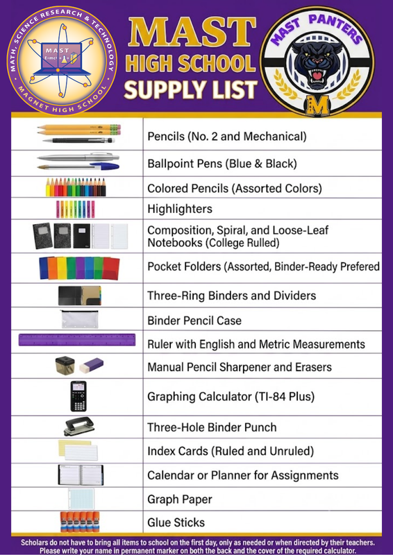 Supply List