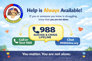 HELP IS ALWAYS AVAILABLE