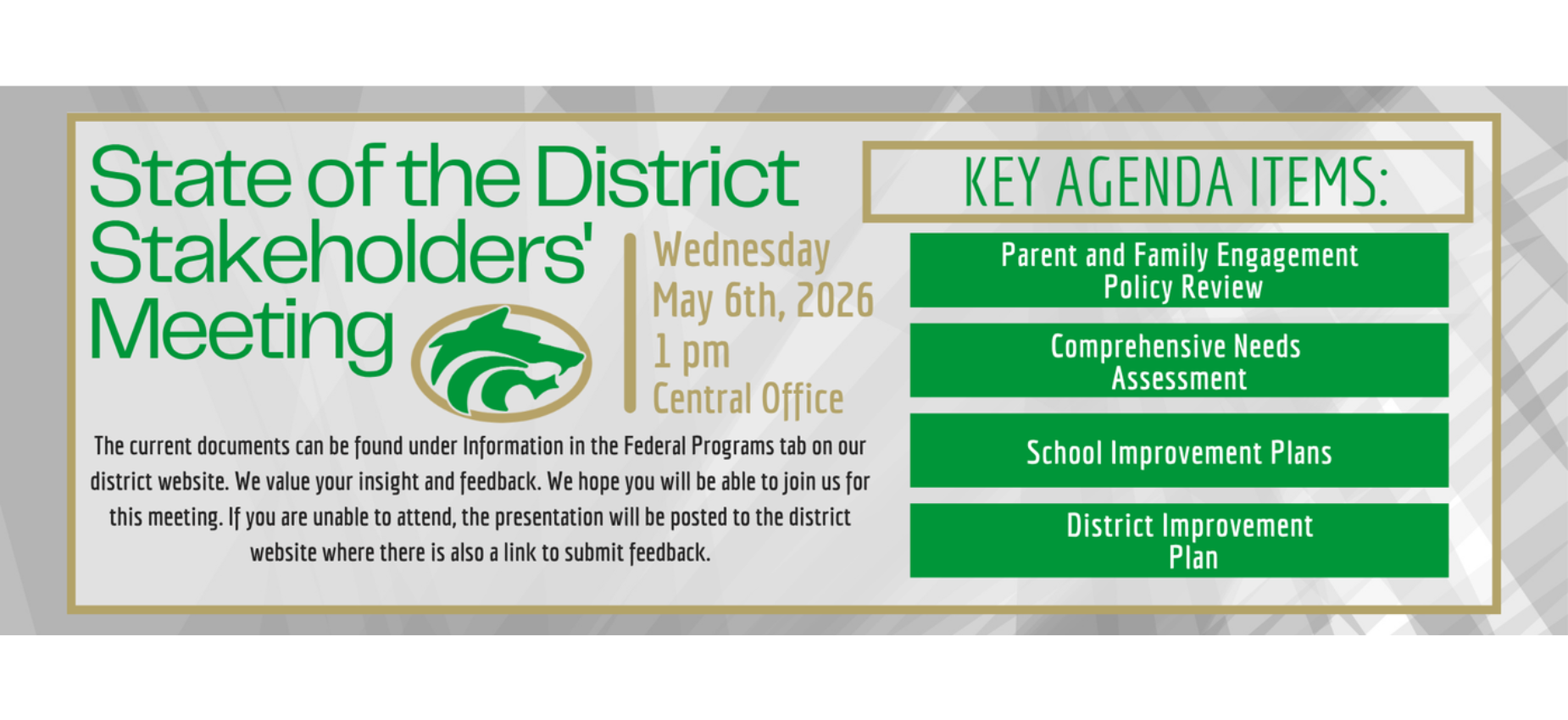 State of the District