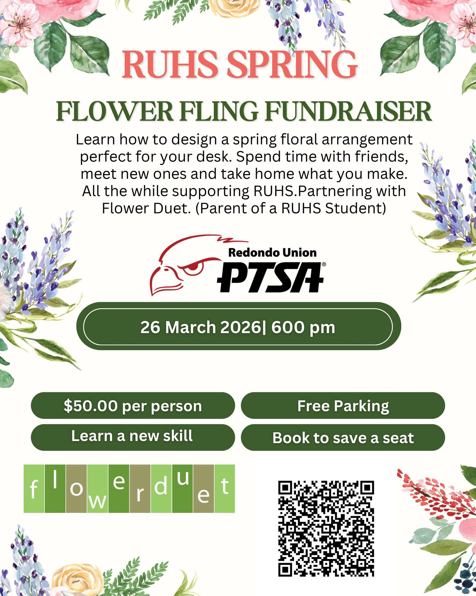 Spring Floral Fundraiser