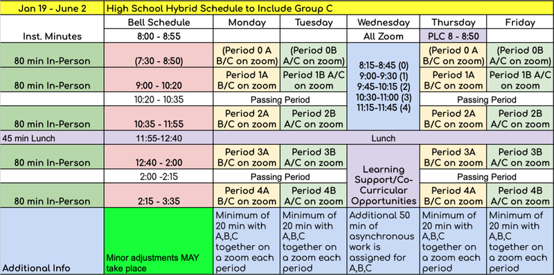 DPHS-specific updates on school reopening / Actualizaciones específicas de la reapertura de DPHS Featured Photo