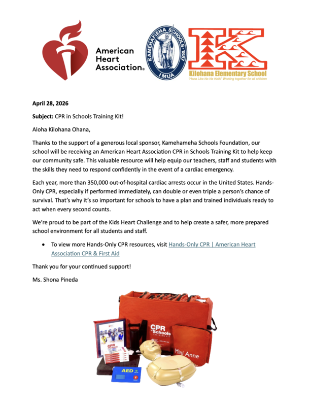 CPR Parent Letter