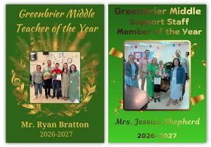 GMS Teacher of the year