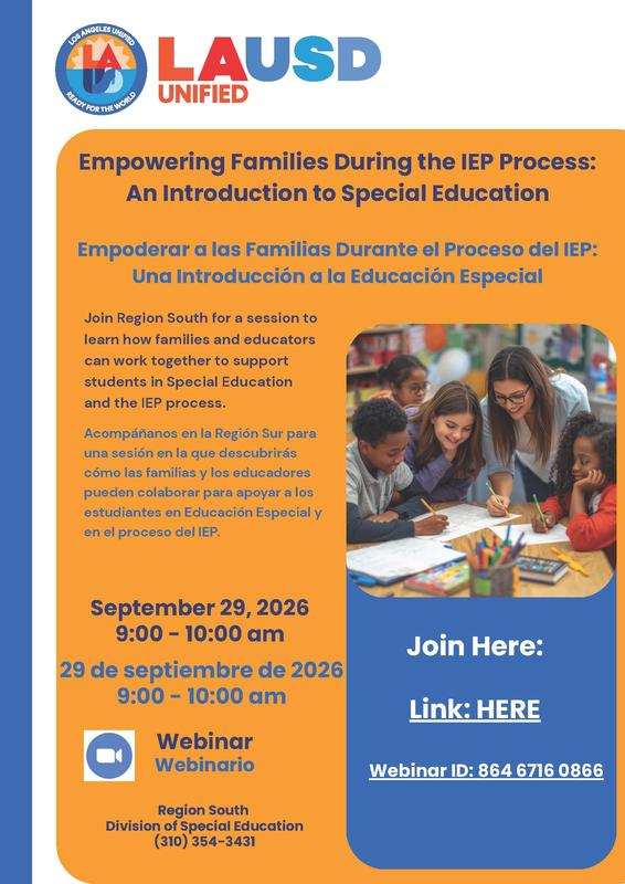 Learn about IEP Process
