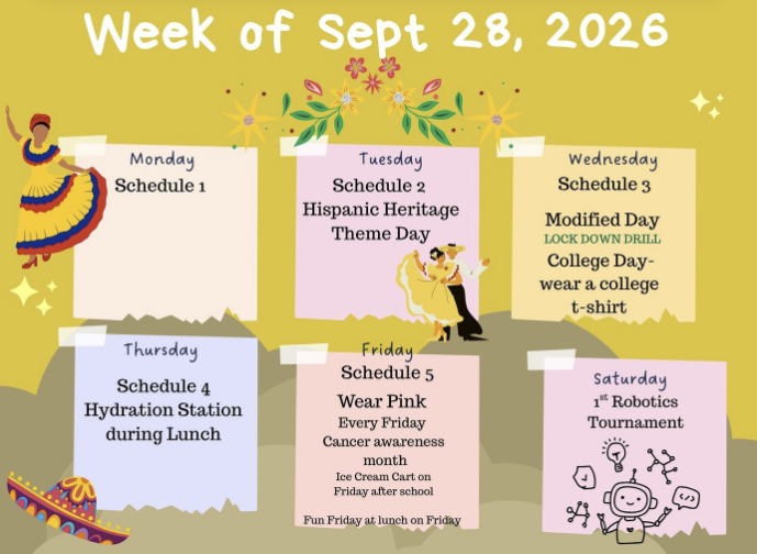 Agenda this week