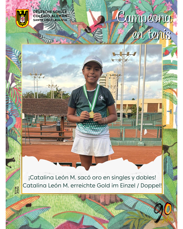 Campeona en tenis Featured Photo