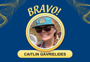 Bravo Award winner Caitlin Gavrielides