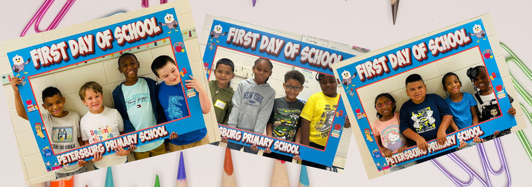 1st Day of School at Petersburg