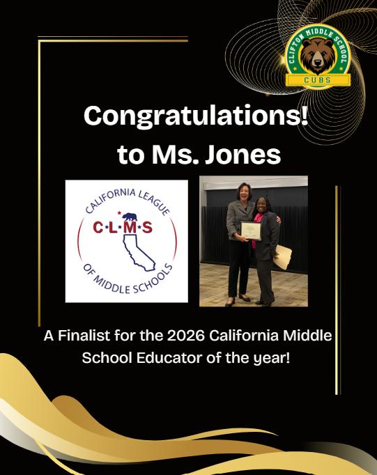 2026 California Middle School Educator of the Year Finalist! Featured Photo