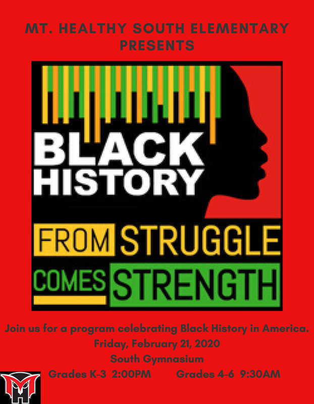 black history program flyer