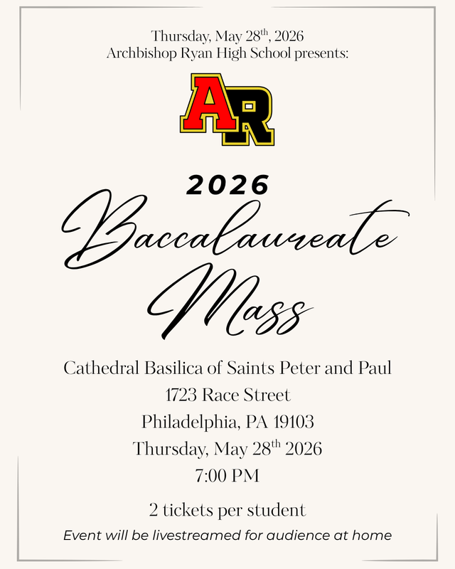 Baccalaureate Live Stream Featured Photo